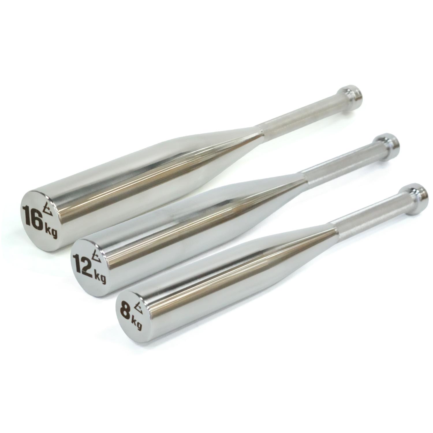 스테인리스 스틱벨 리듬 체조 훈련 운동 악기 4kg 6kg - 상품 이미지