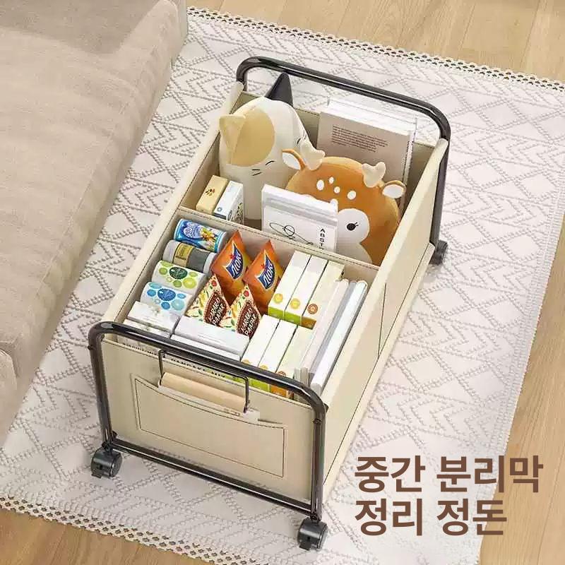 이동식 책가방 수납 정리대 학원 정리함 가방 바퀴 - 상세 이미지 2