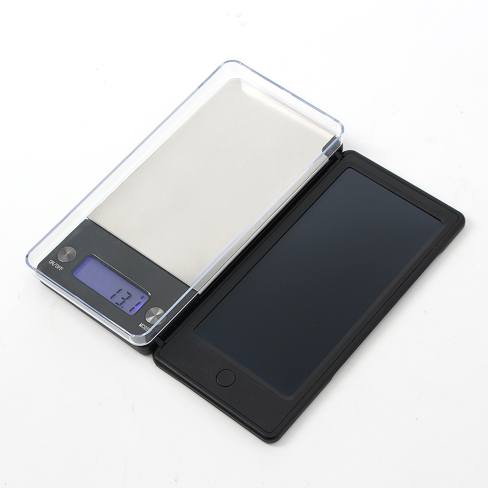 2in1 LCD 메모 패드 전자저울 요리 베이킹 초정밀 디지털 소형 휴대용 미니 주방 - 상품 이미지