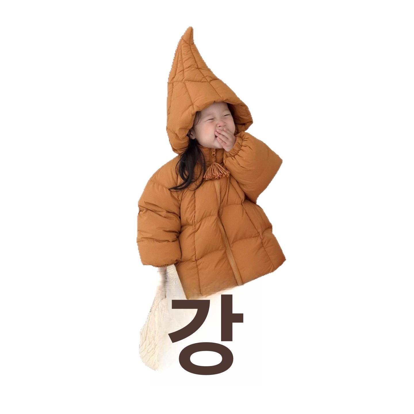 어린이 귀여운 패딩 겨울 잠바 키즈 - 상세 이미지 5