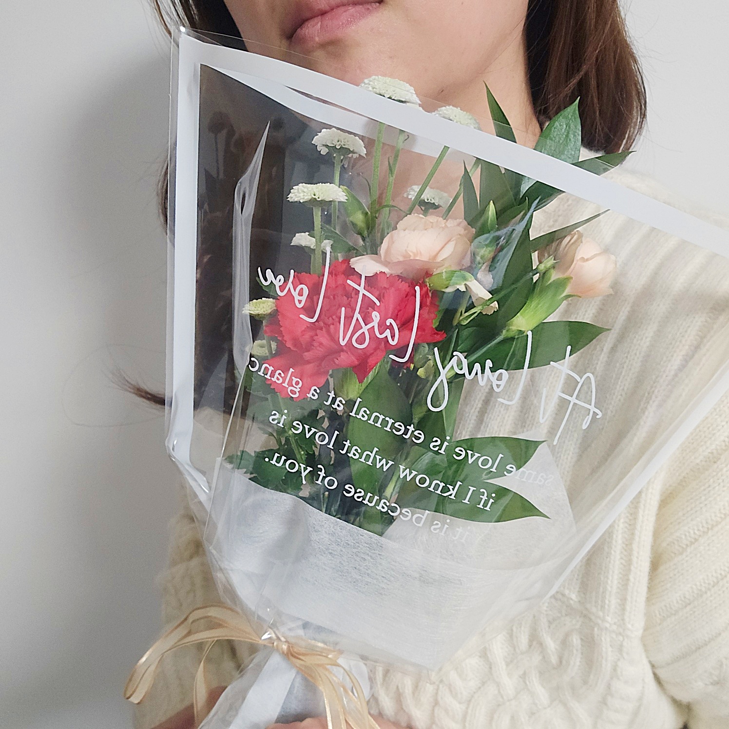 미니꽃다발 생화 스승의날 감사 단체 행사 학교 기업 유치원 어린이집 축하용 투명포장, 1개 이미지 8