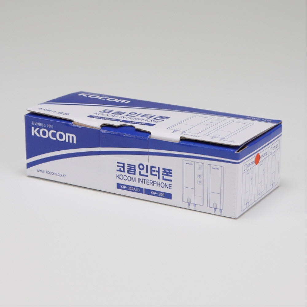 주택용 인터폰 KIP-332D 모기 DC24V 아파트 현관 통화 경비실 호출 코콤 이미지 7