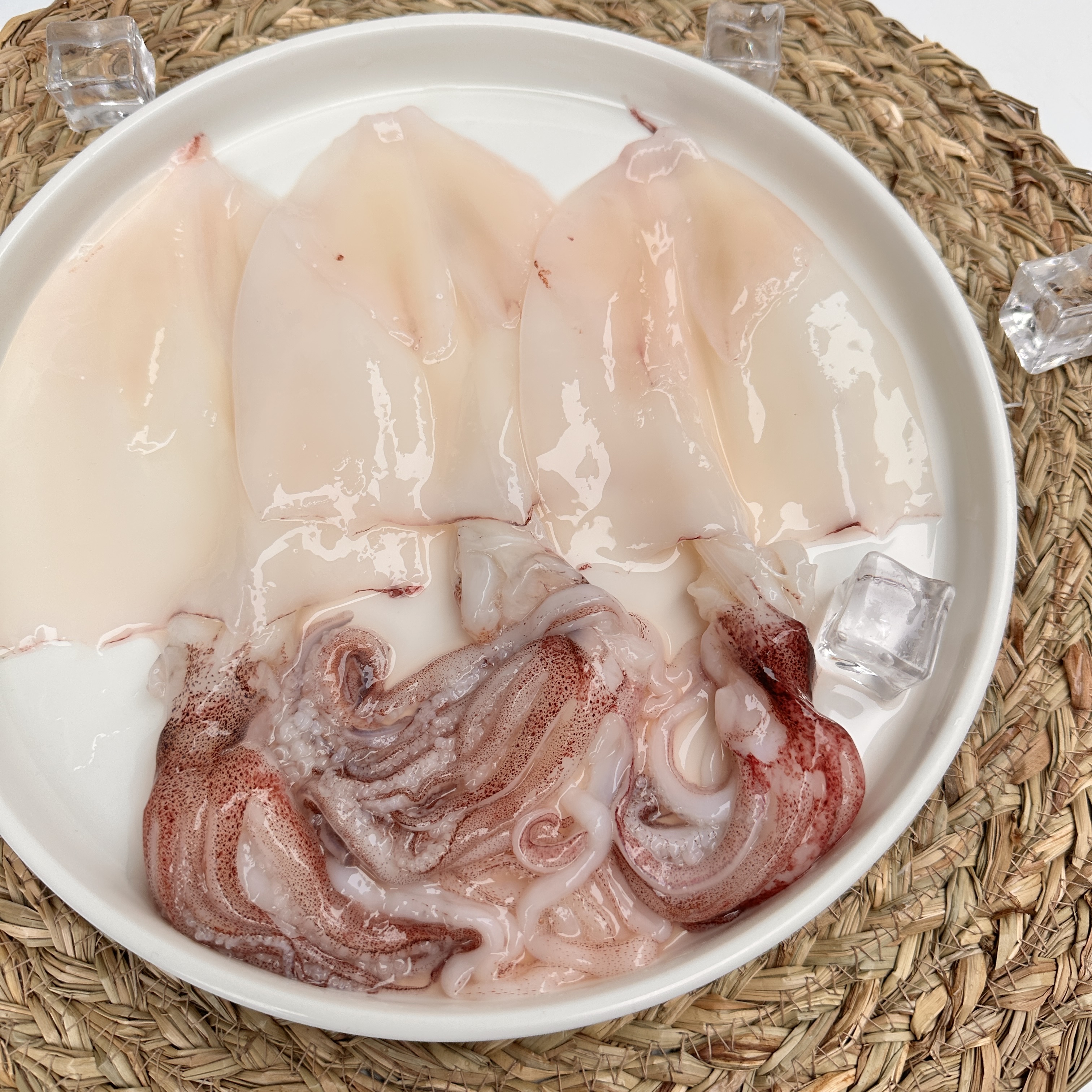 제주 손질 한치 1kg 8미내외 급냉 횟감 - 상품 이미지