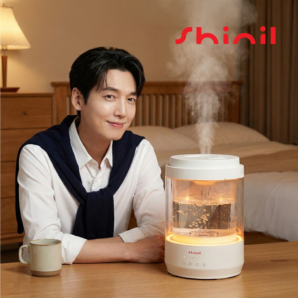 [26년형] 신일 대용량 물멍 아기 신생아 가열식 가습기 수조분리형 세척편한