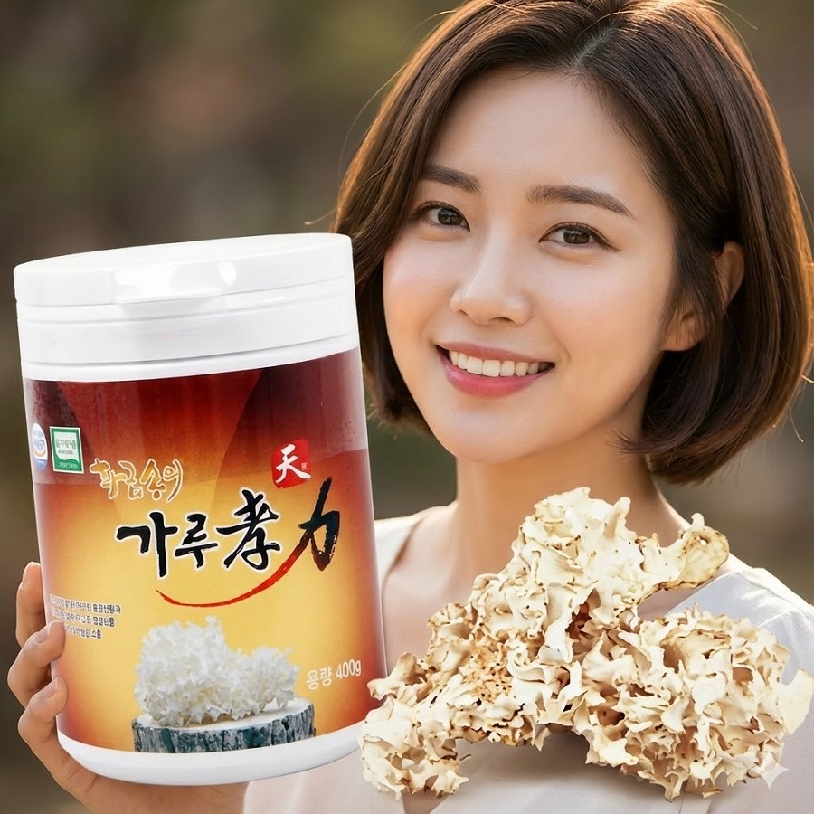 발효꽃송이버섯 발효현미버섯 꽃송이버섯 효소 천미 400g 1개 - 상품 이미지
