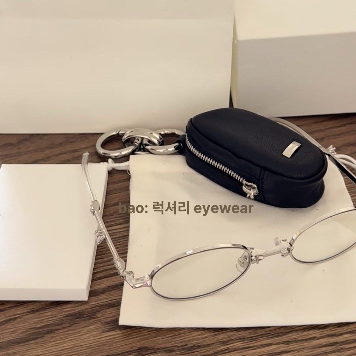 메탈 타원형 스톤 장식 안경 드라마 모범택시3 9회 장나라 - 상세 이미지 5