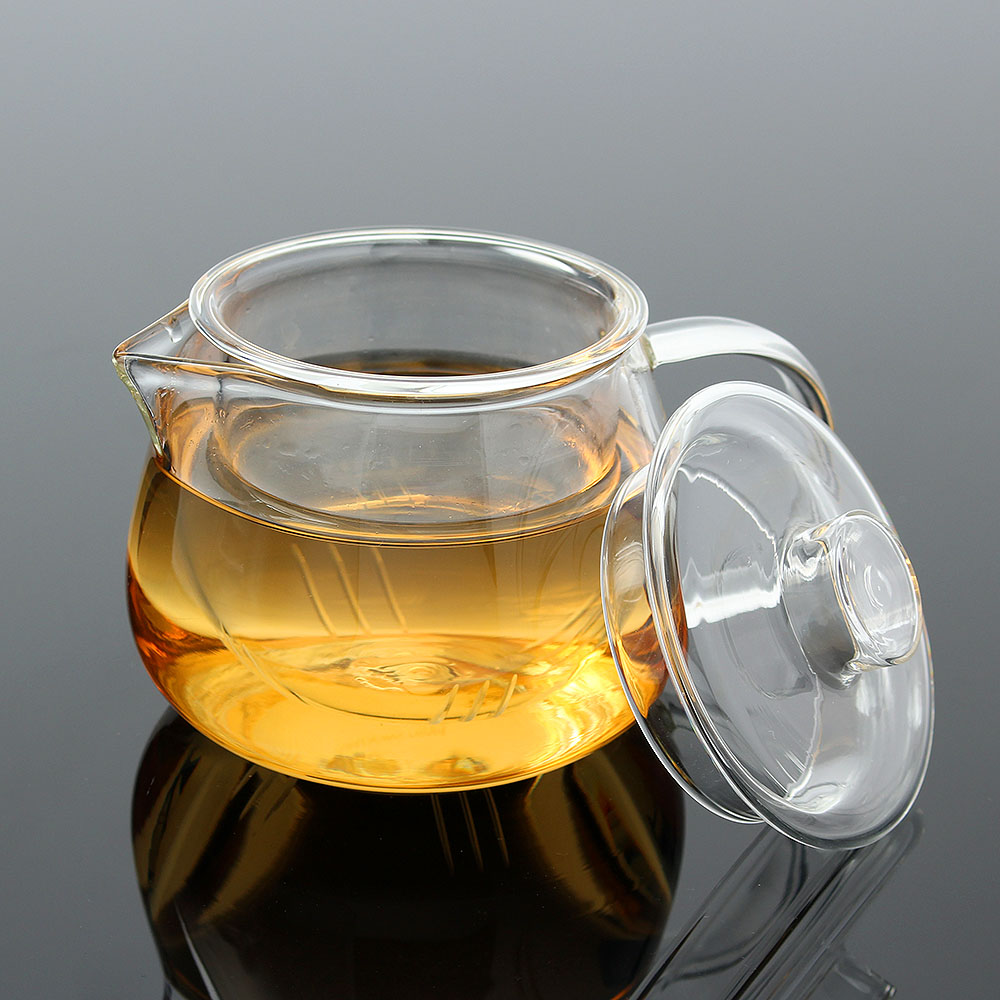 티로하 더우림 내열 유리 차포트 티포트( 400 ml) 주전자 티주전자 찻주전자 티팟