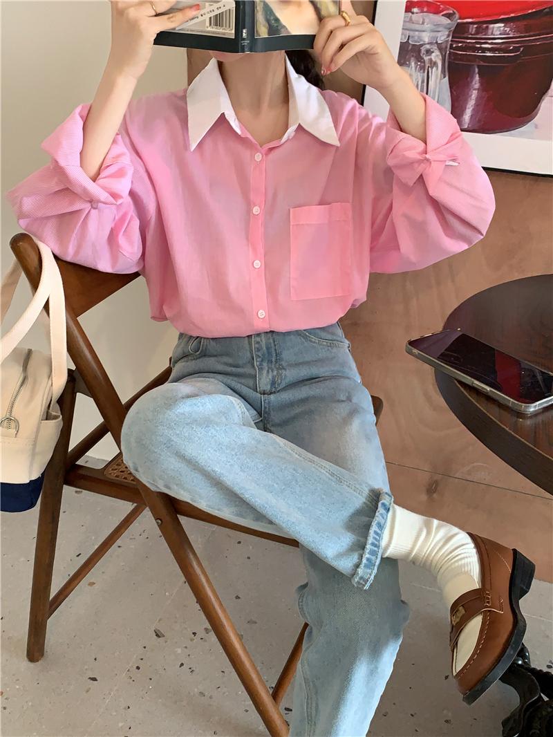 결혼지옥 오은영 소유진 셔츠 블라우스 패션 캐주얼 셔츠 스타일 - 상세 이미지 4