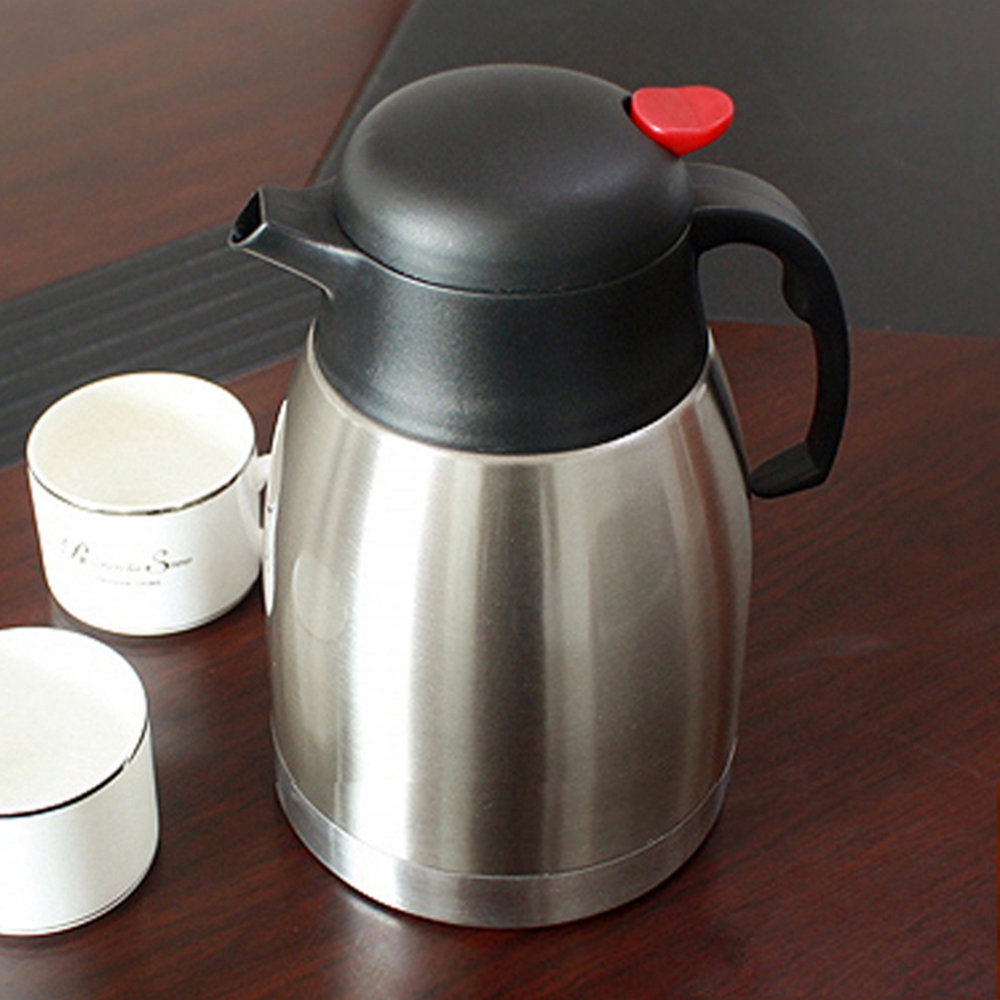1.5L 진공 보온 주전자 물주 스텐 스테인리스 주방 식당 물병 - 상품 이미지