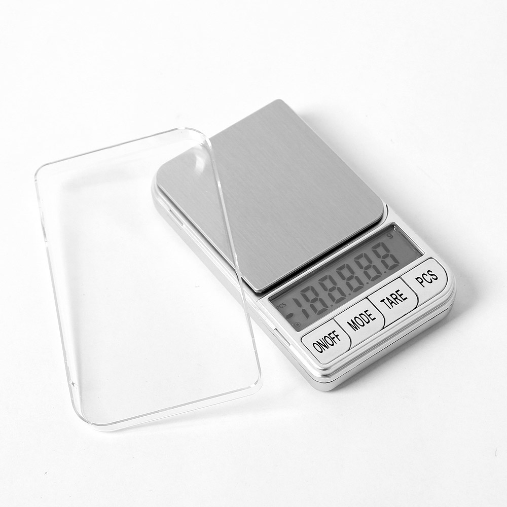 디지털 포켓 전자저울 요리 베이킹 500 gx0.1g) 초정밀 소형 휴대용 주방 계량 - 상품 이미지