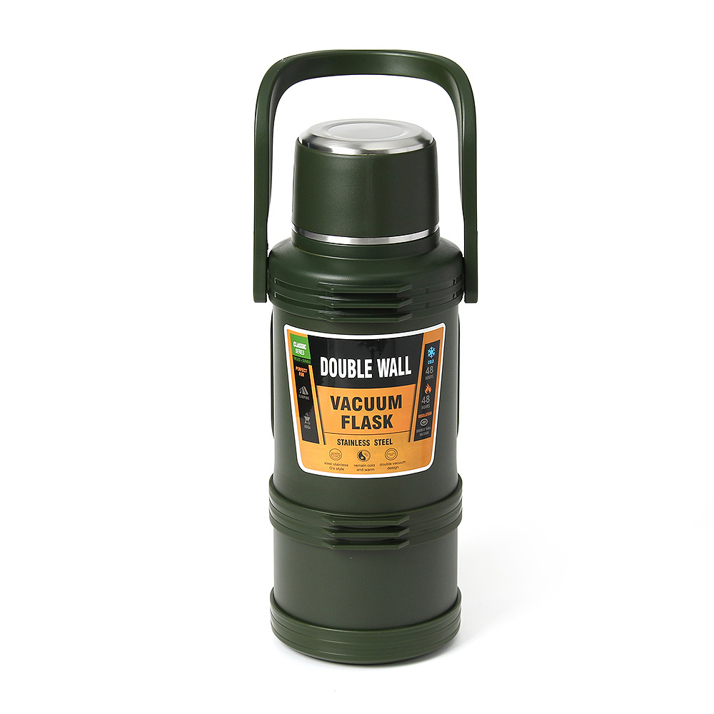 괴물 탱크 대용량 보온병 커피 물병(2.5L) 보온보냉 진공 슬림 캠핑 등산용 소풍 - 상품 이미지