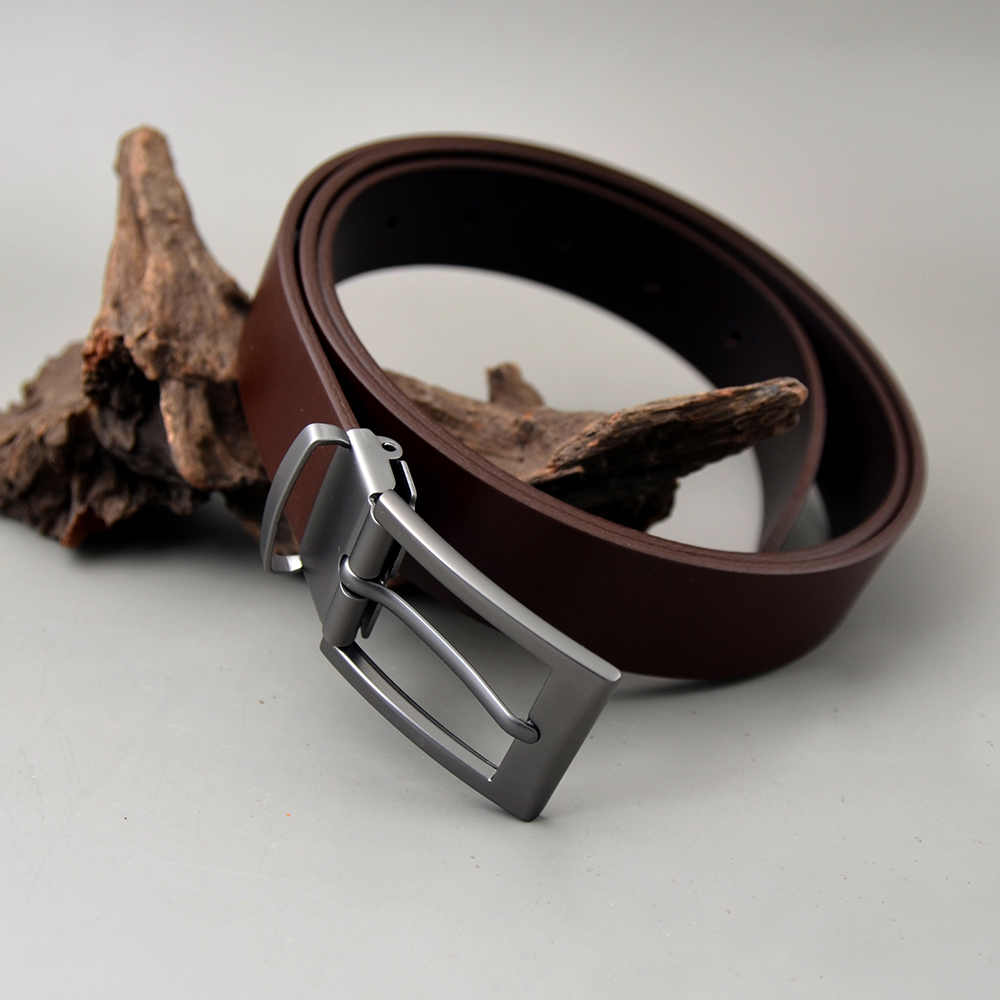 이탈리아 통가죽 남자벨트 심플사각 30m
