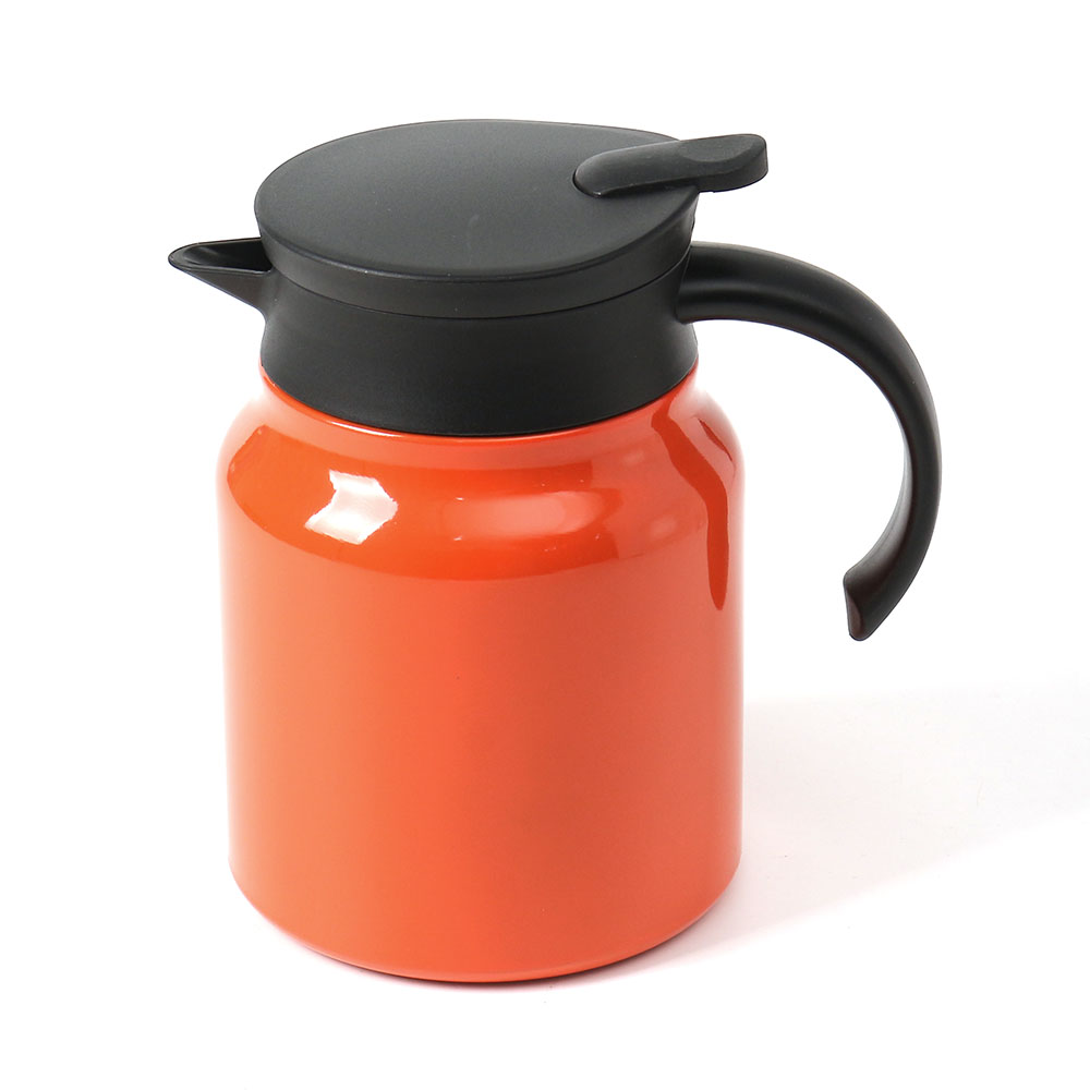 티웨어 이중진공 보온 주전자( 900 ml) (오렌지) 차포트 DT 1341584 - 메인 이미지