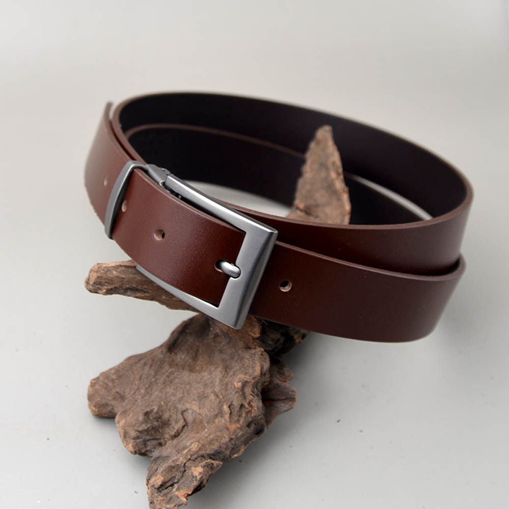 이탈리아 통가죽 남자벨트 심플사각 30m