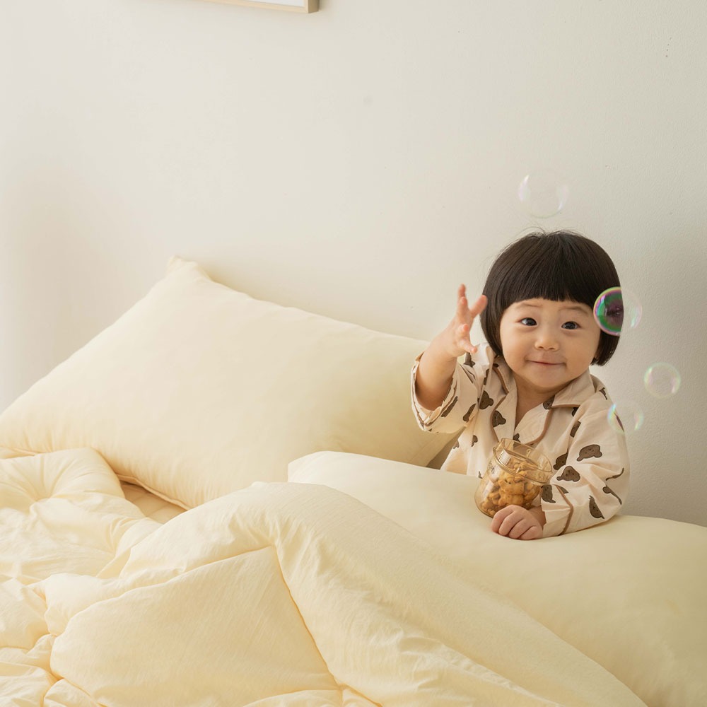 국내생산 프리미엄 사계절 먼지없는 알러지케어 기숙사 이불세트 SS (패드+이불+베게커버)