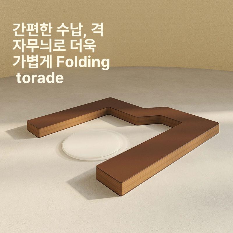 종이 진열대 계단식 가판대 팝업 전시대 매장 행사 홍보 선반 - 상세 이미지 3