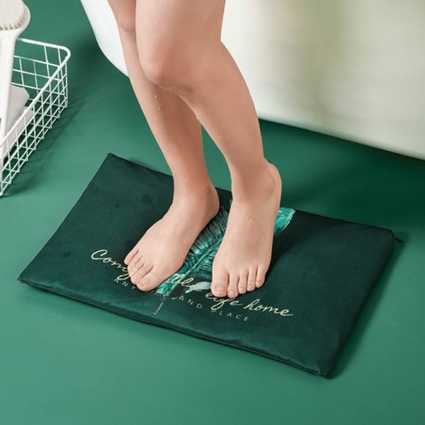 분말형규조토매트 빠른흡수 소프트 발매트 규조토 - 상품 이미지