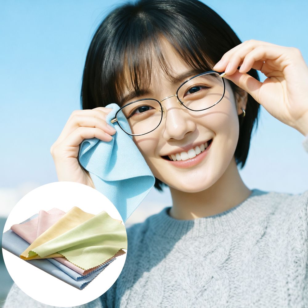극세사 안경 천 닦이 수건 클리너 습기제거 티슈 도매 선그라스 15cm 융 세트 썬글라스 - 상품 이미지