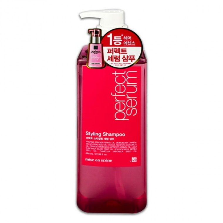 미쟝센 퍼펙트 스타일링 세럼 샴푸 680mL -TJ 미쟝센 미쟝센스타일링샴푸 샴푸 린스 컨디셔너 세럼 샤워 - 메인 이미지