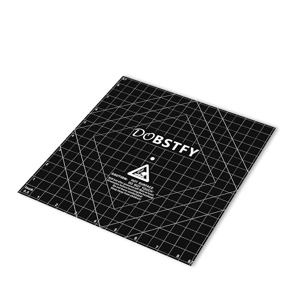 프리미엄 3D 프린터 히트 베드 플랫폼 스티커 시트가 포함된 DOBSTFY 프린팅 빌드 표면, Ender 3 Pro / V2 Neo V3 KE SE 4Pack 8.7x8.7인치(2 - 상세 이미지 2