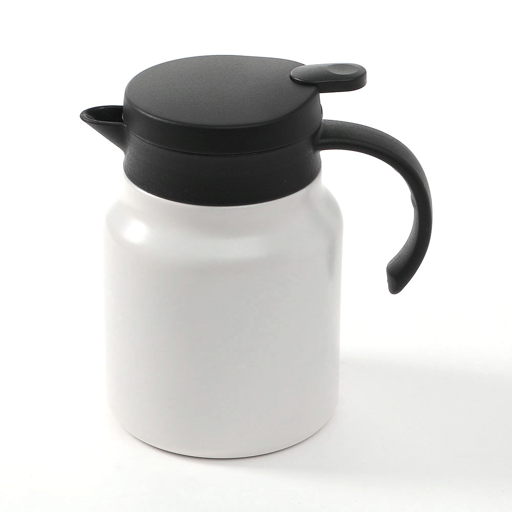 웨어티 이중진공 보온 주전자( 900 ml) (화이트) 보냉 공보 온주 공보온 포트 - 상품 이미지