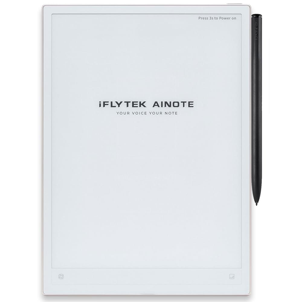 iflytek AINOTE 2,10.65인치 E-Ink 태블릿, ChatGPT-5,4.2mm 초박형 AI 노트 필기 태블릿 지원 음성-텍스트, 변환, 업무/회의/스터디용 16개 - 상품 이미지
