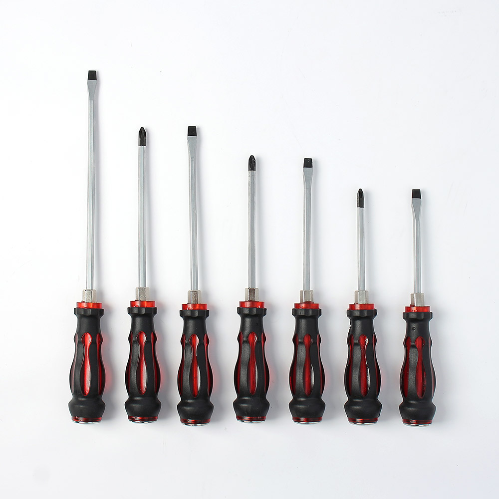 레드툴 십자드라이버 일자 7종 세트 수공구 도라 이바 자석 마그네틱 버세트 가정용 - 상품 이미지