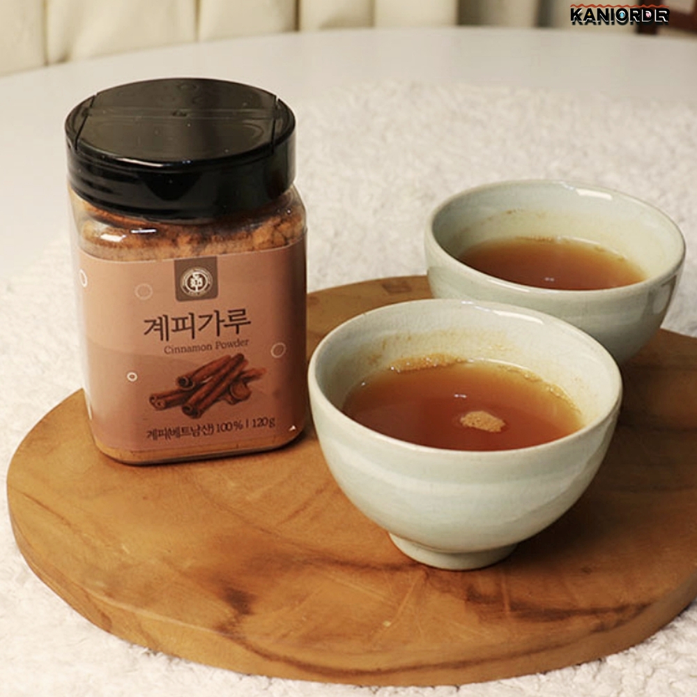 계피 분말 100% 계피차 베트남 홈카페 라떼 게피 가루 파우더 120ML - 상품 이미지