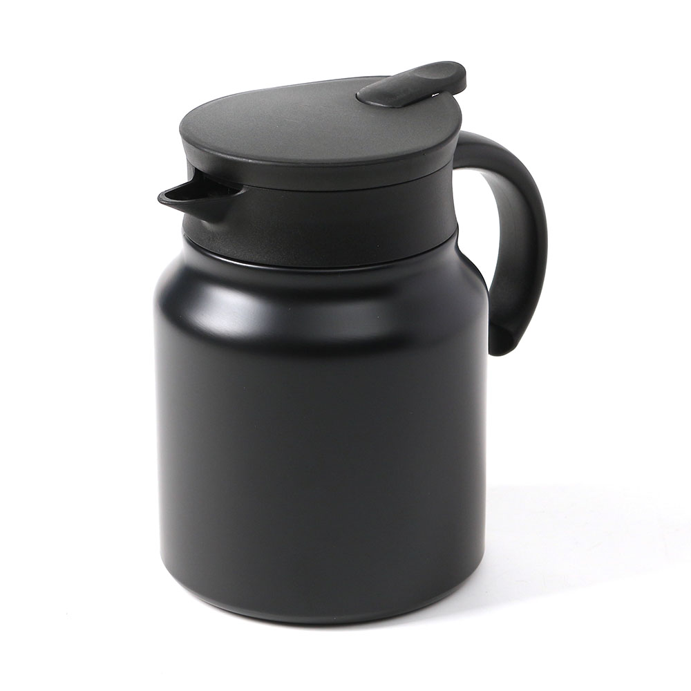 웨어티 이중진공 보온 주전자( 900 ml) (블랙) 보온보 냉주 보냉 공보 온주 - 상품 이미지
