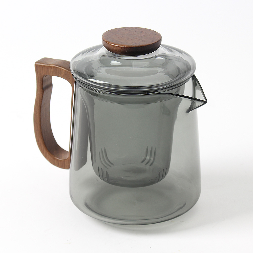 차의 계절 내열 유리 차포트 티포트( 450 ml) 유리티 유리티팟 다관 유리차 주전자 - 상품 이미지