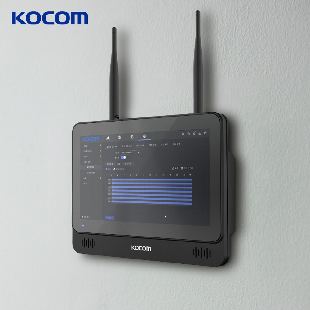 무선 모니터 일체형 WI-FI CCTV 카메라 2개 2TB HDD KSC-HIPM100 모니터일체형 녹화기 코콤 - 상세 이미지 5
