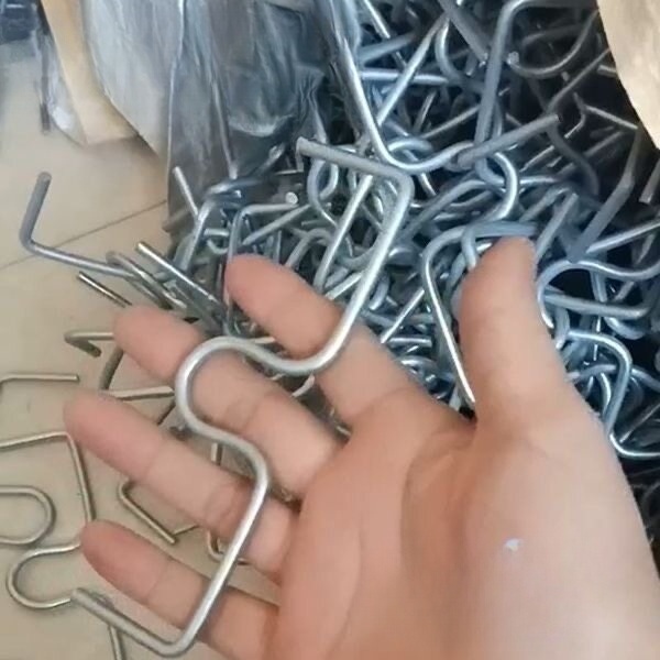 과일나무 고추대 클립 튼튼한 철사 원예용 지지 S자형 고정 집게 재사용 M10cm 50개 - 상세 이미지 2