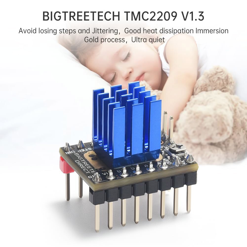 빅트리텍 TMC2209 V1.3 UART 스테퍼 모터 드라이버 모듈 대 Octopus V1.1 / Pro SKR V1.4 터보 3 Manta M8P M4P M5P 3D 프린터 컨트 - 상세 이미지 2