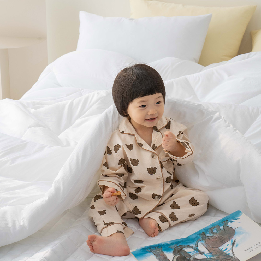 국내생산 프리미엄 사계절 먼지없는 알러지케어 기숙사 이불세트 SS (패드+이불+베게커버)