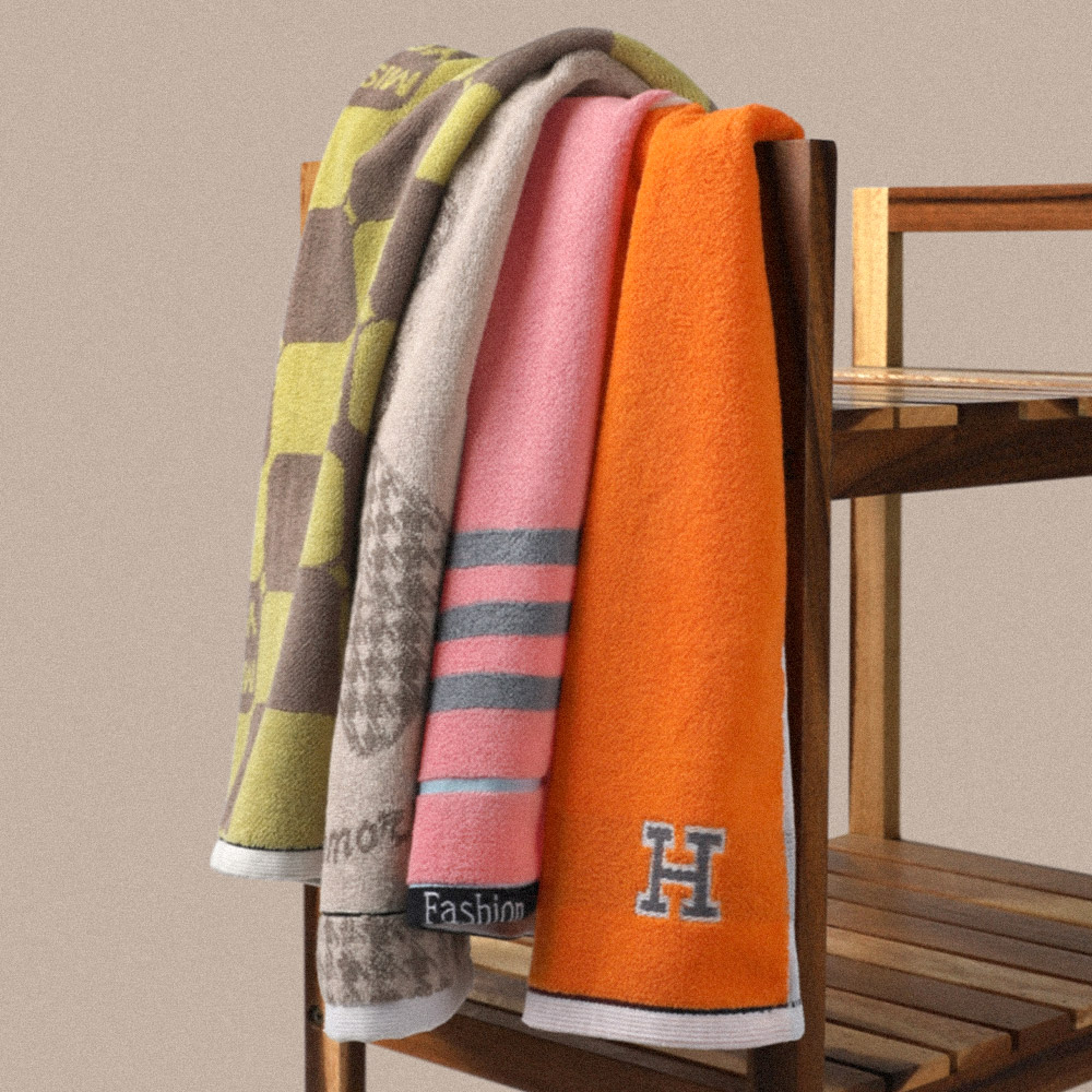 바스타올 세안 타월 30 수 면 코마사 수건 10 개 세트 미용 업소용 세면 호텔 패션