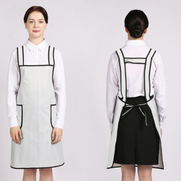 4색 1개 소형 업소앞치마 배식앞치마 우레탄앞치마 방수앞치마 H형앞치마 식당