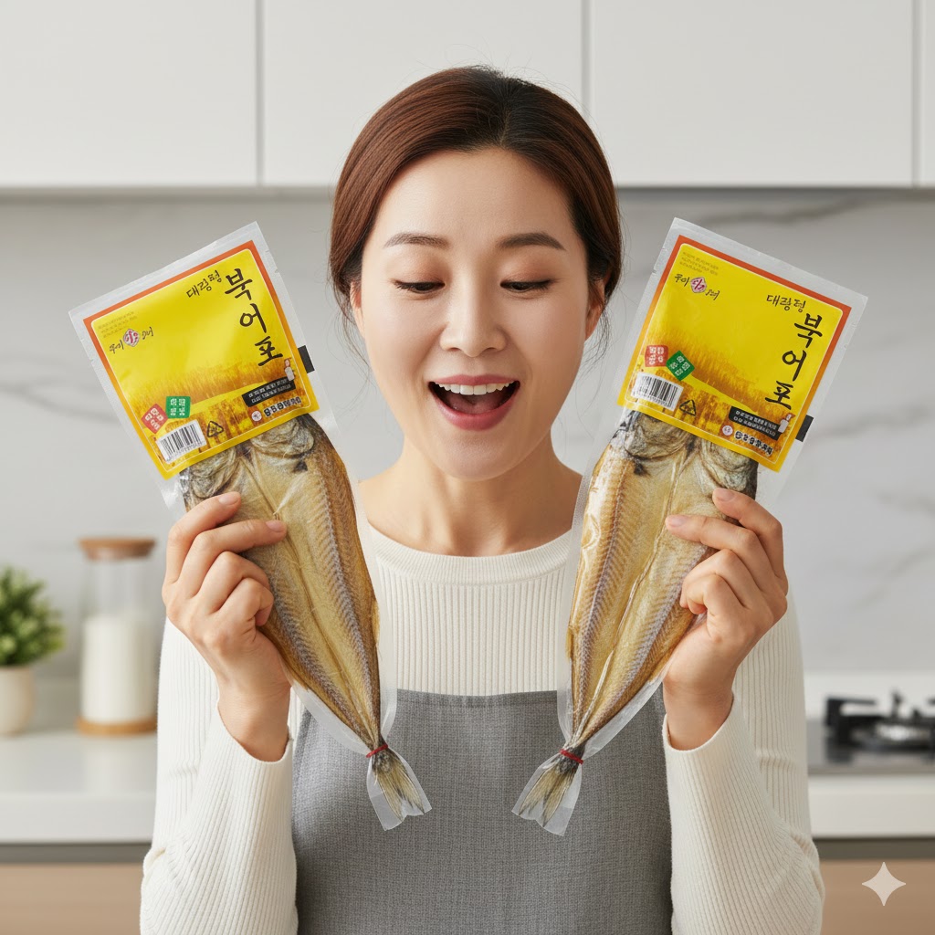 명식품본사 북어포 대관령농수산 제사용 성묘용 술안주 제수용 북어국 40g, 1개 - 상세 이미지 5