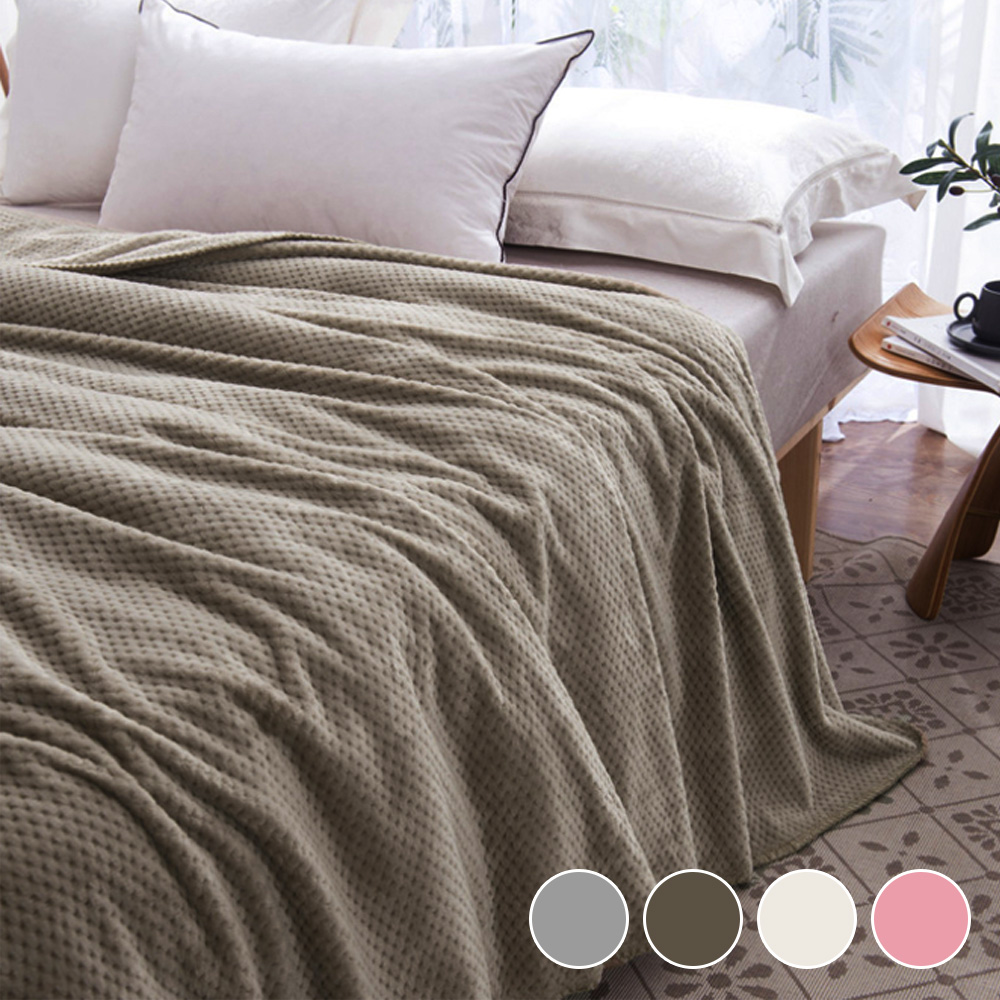 모달 와플 극세사 아기 담요이불 블랭킷 무릎 캠핑러그