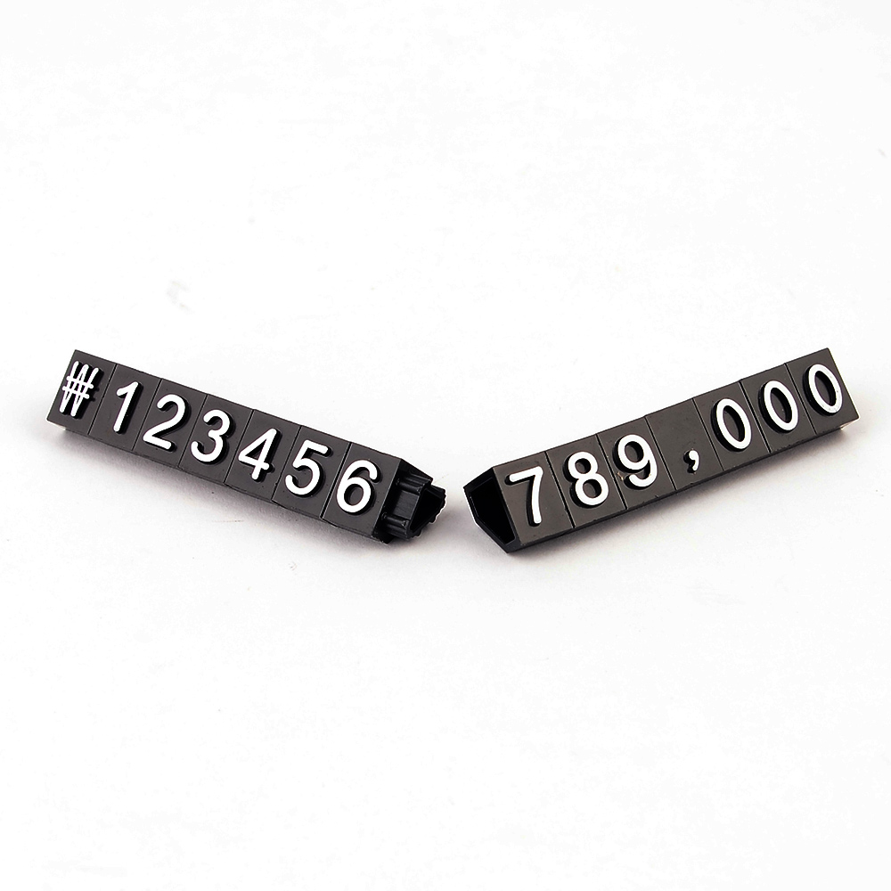 1X2개 조립형 가격표 3P 세트 조립식 입체 가격표. z3713 아크릴 매장 표시 - 상품 이미지