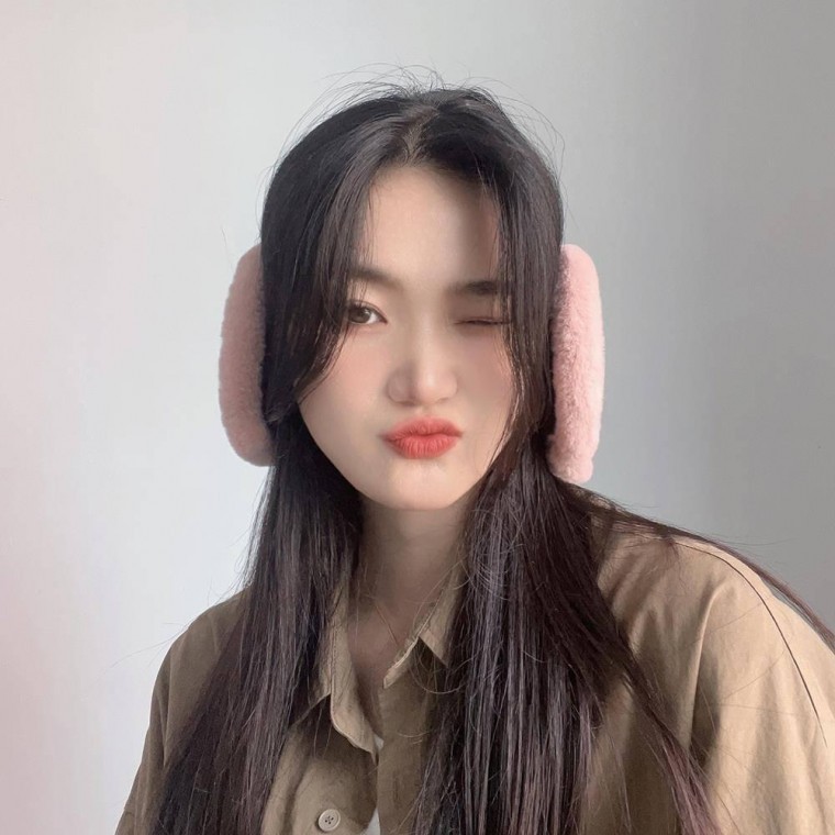 겨울방한 겨울용품 극세사 동계용품 보온 귀마개-핑크 - 상품 이미지