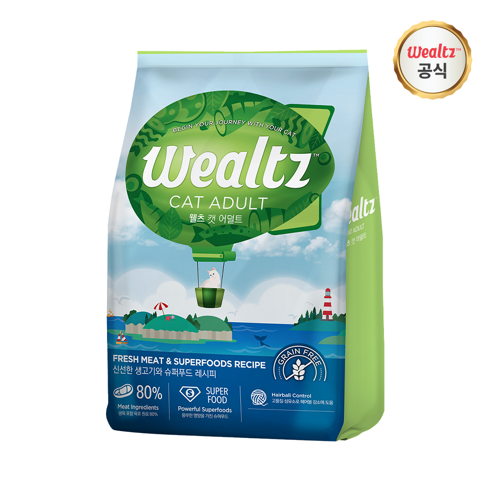 웰츠 캣 어덜트 6kg 제품 이미지
