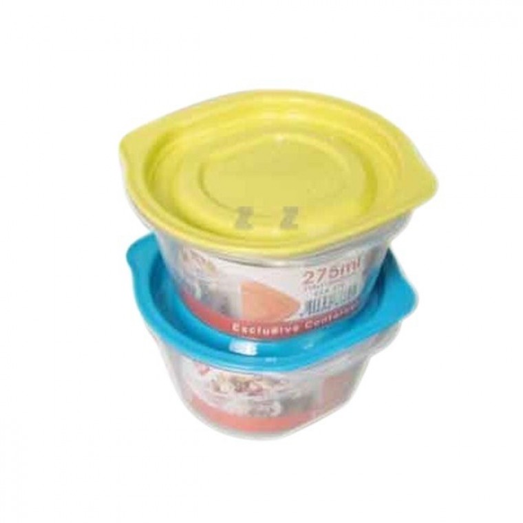 쿡밥 2세트 275mL 렌지용 냉동밥 보관용기 밀폐기 밥보관 냉동밥용기 냉동밥통 밥냉동실보관 - 메인 이미지