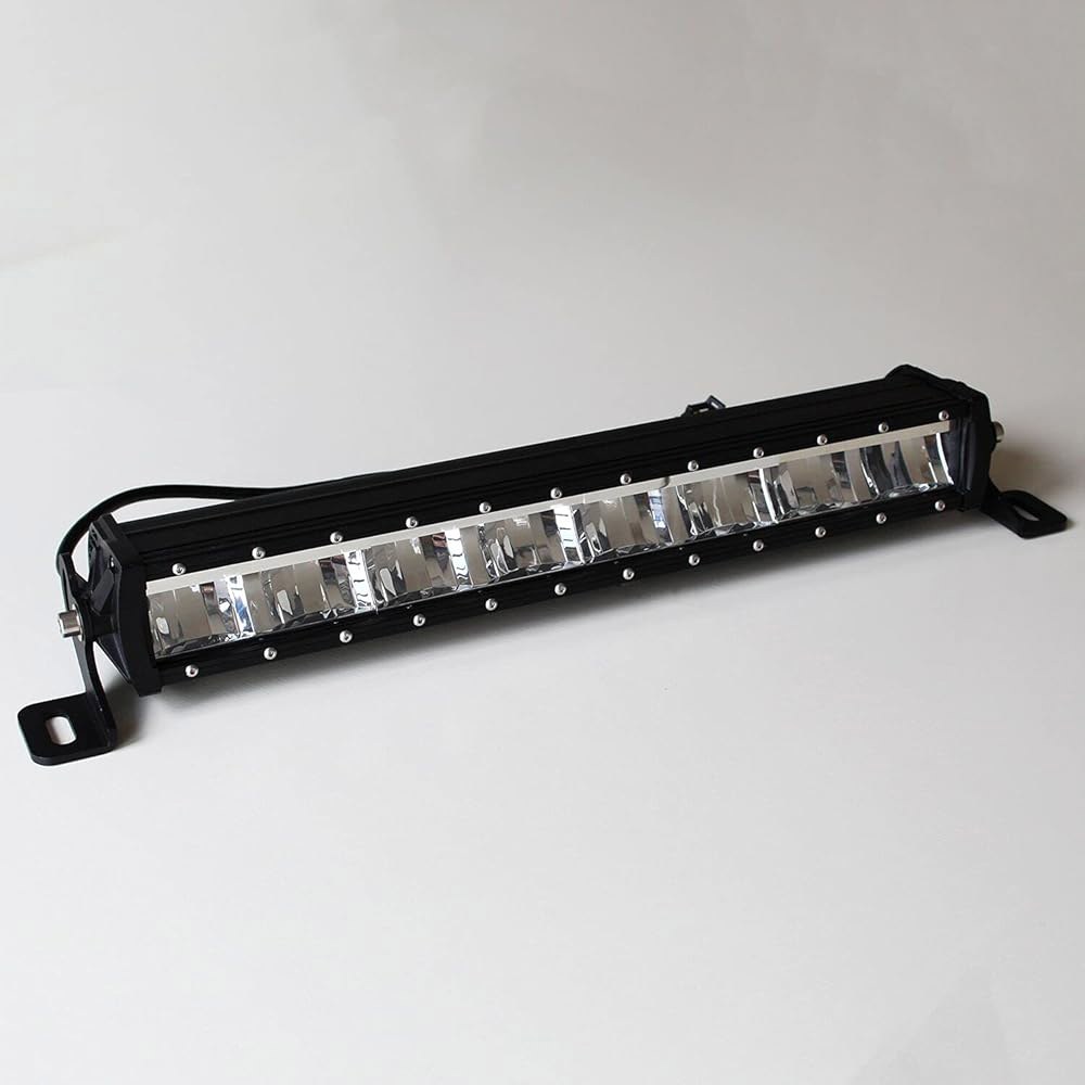Angel ma LED 조명 바 UTV 캐빈 ATV 슬림 왜건용 스팟 밴 96.5cm(38인치) 로우 드라이빙 자동차 안개 캠퍼 싱글 빔 보트 라이트바 4WD 작업 오프로드 트럭 - 상품 이미지