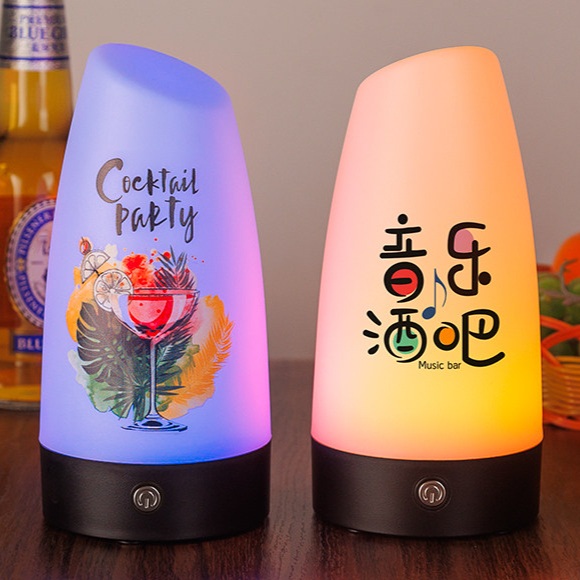 LED 램프 고품질 내구성 야외 방수 정원 안뜰 잔디밭 데코 C타입 충전 따뜻한 백색광 - 상세 이미지 4