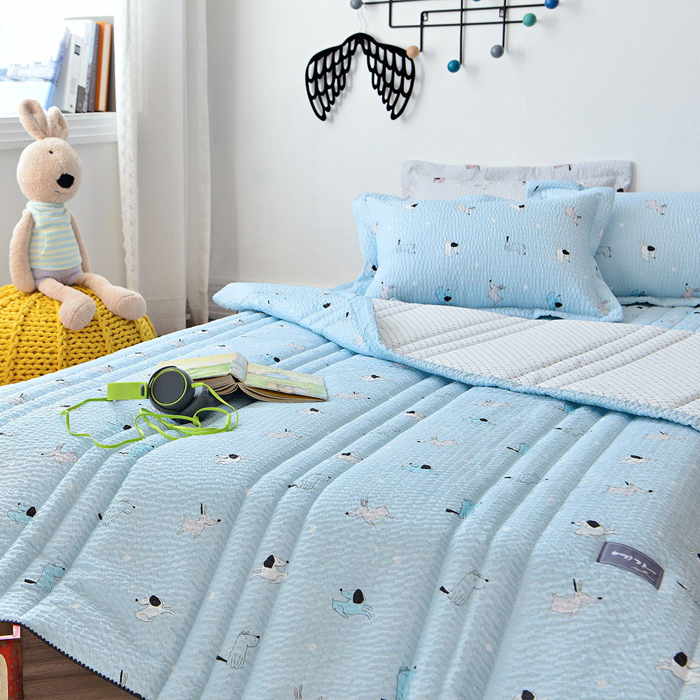 국내생산 60수 시어서커 아사 면 기숙사 어린이 여름이불세트 SS (패드+이불+베게커버)