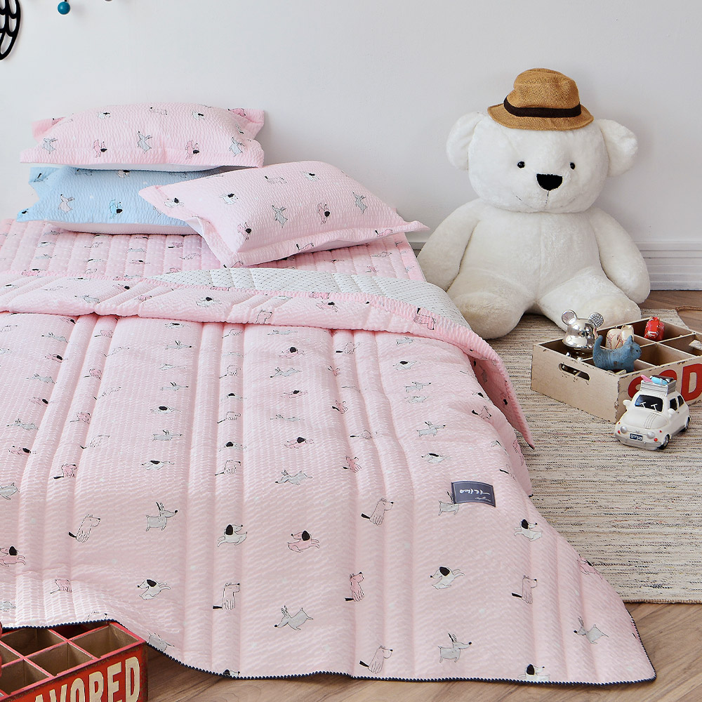 국내생산 60수 시어서커 아사 면 기숙사 어린이 여름이불세트 SS (패드+이불+베게커버)