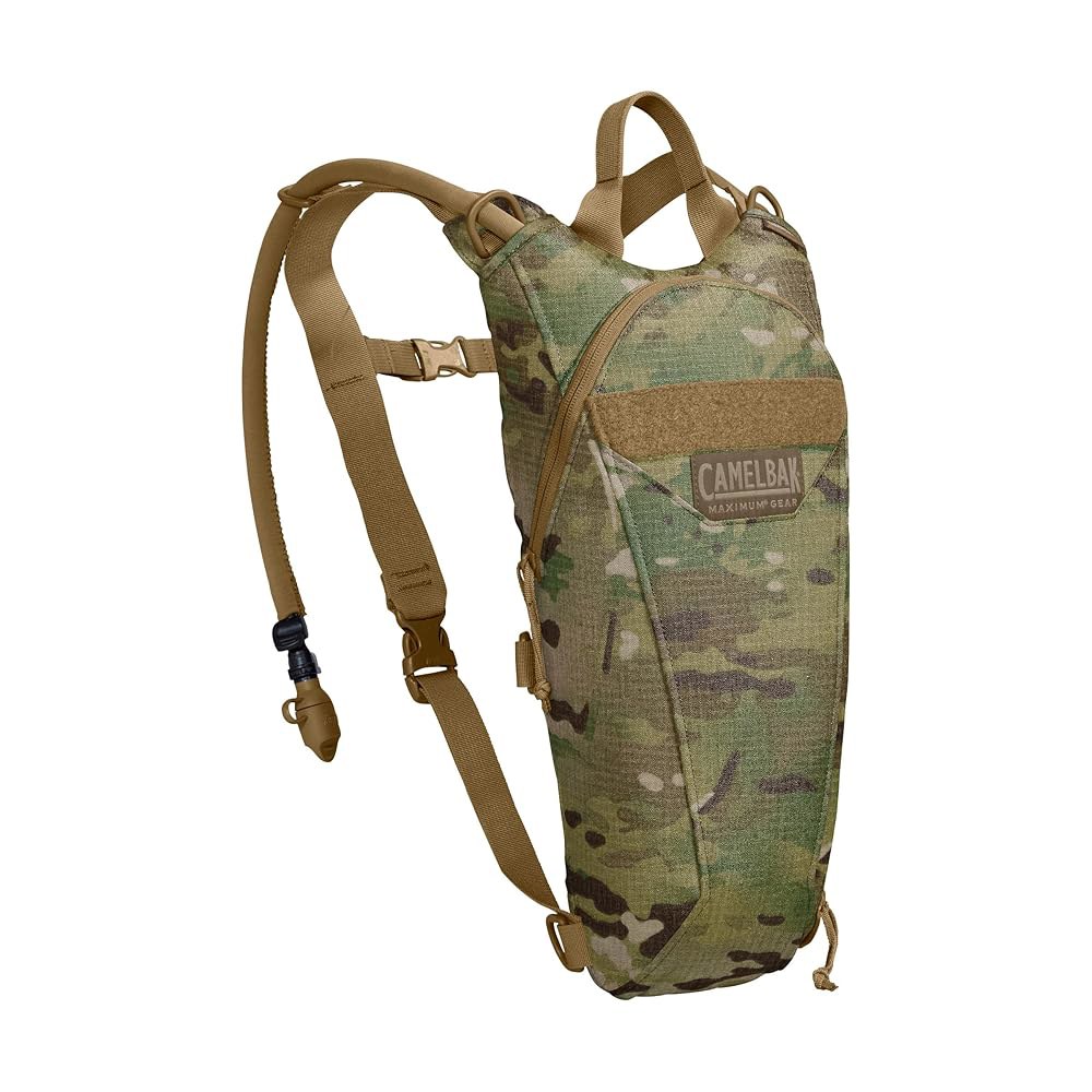 ThermoBak 택티컬 하이드레이션 팩 Mil 100온스/3L Spec 블래더 멀티캠, 저장소 Crux Multicam 2.0 - 상품 이미지