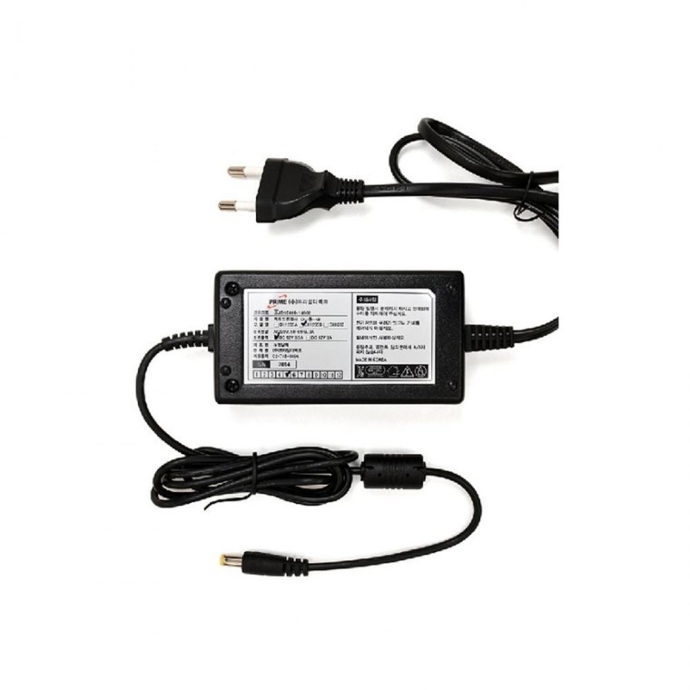 루미나D dc 12v3.5 모니터 어댑터 전원케이블 일체 어뎁터 tv - 메인 이미지