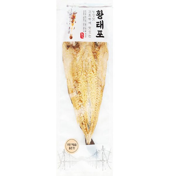명식품본사 황태포 특왕대 한마리 대관령 용대리 제사용 성묘용 해장국 100g, 10개 - 메인 이미지