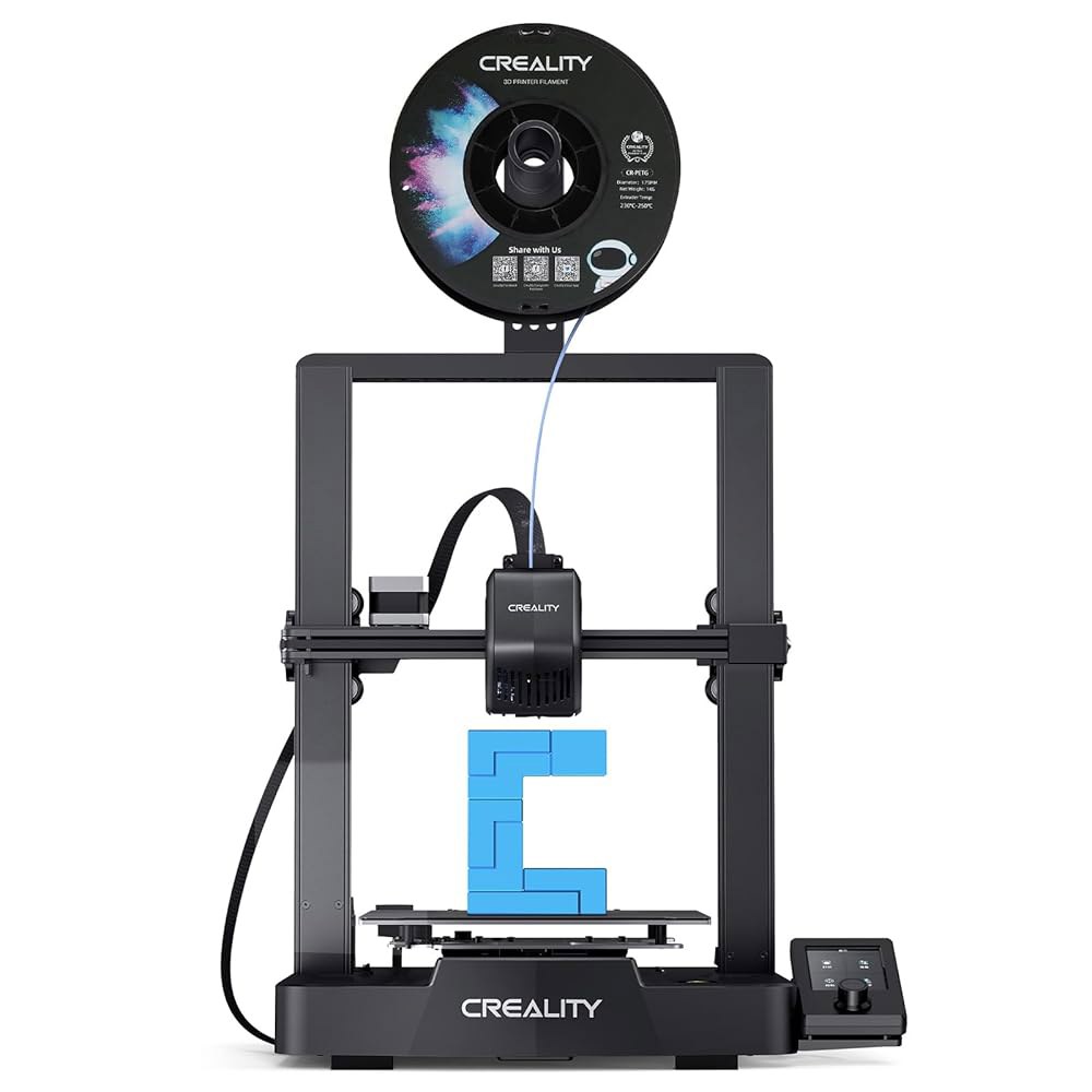 크리알리티 엔더 3 V3 SE 3D 프린터, 250mm/s 더 빠른 FDM 프린터(CR 터치 자동 레벨링, 스프라이트 직접 압출기 로드 필라멘트 듀얼 Z축 및 Y축, 인쇄 크기 - 상품 이미지
